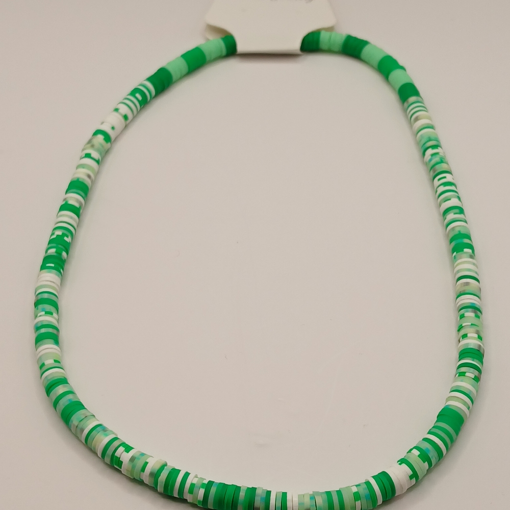 Green Beaded Necklace